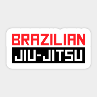 Brazilian Jiu-Jitsu (BJJ) Sticker